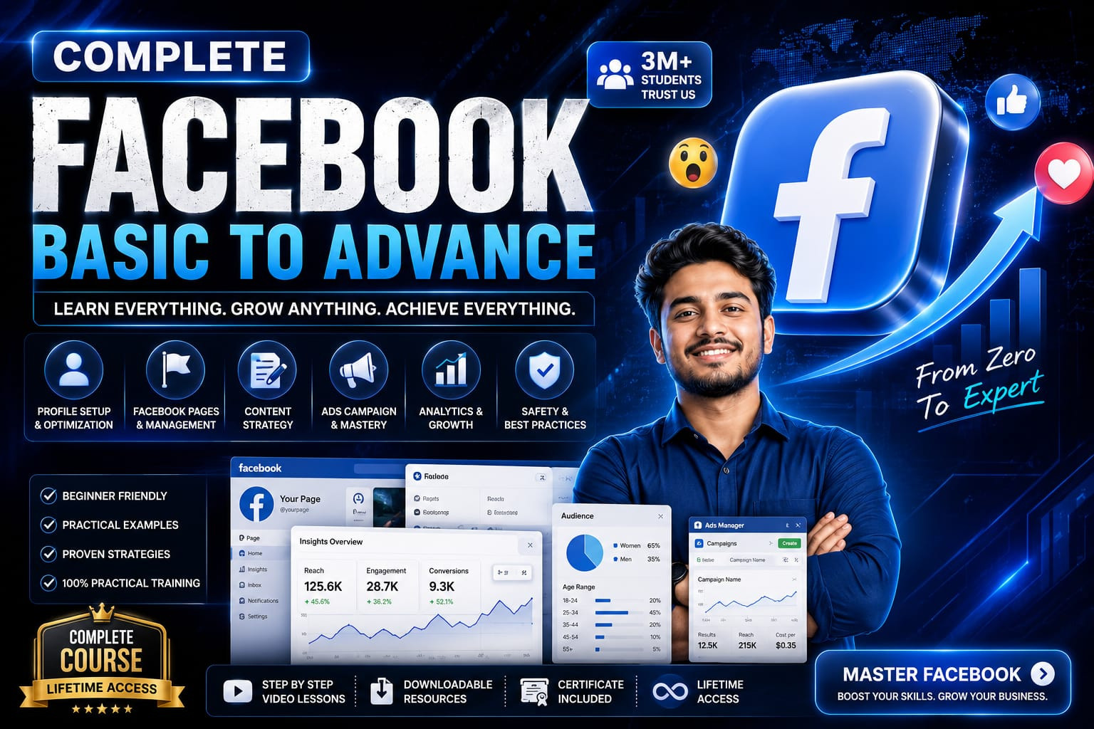 Facebook Basic to Advance Full Course